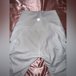 Lululemon White Capri Leggings